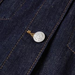 デニムセットアップ コンパクトジャケット・ワイドパンツ レトロ高見え きれいめカジュアル2点セット