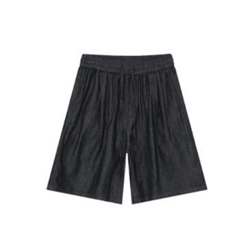 半袖デニムシャツ×ハーフパンツ メンズ夏向け 万能きれいめカジュアルセットアップ(上下別売り)